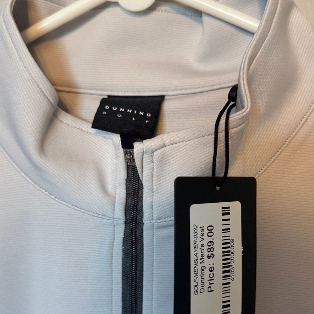 Dunning Men's White Vest